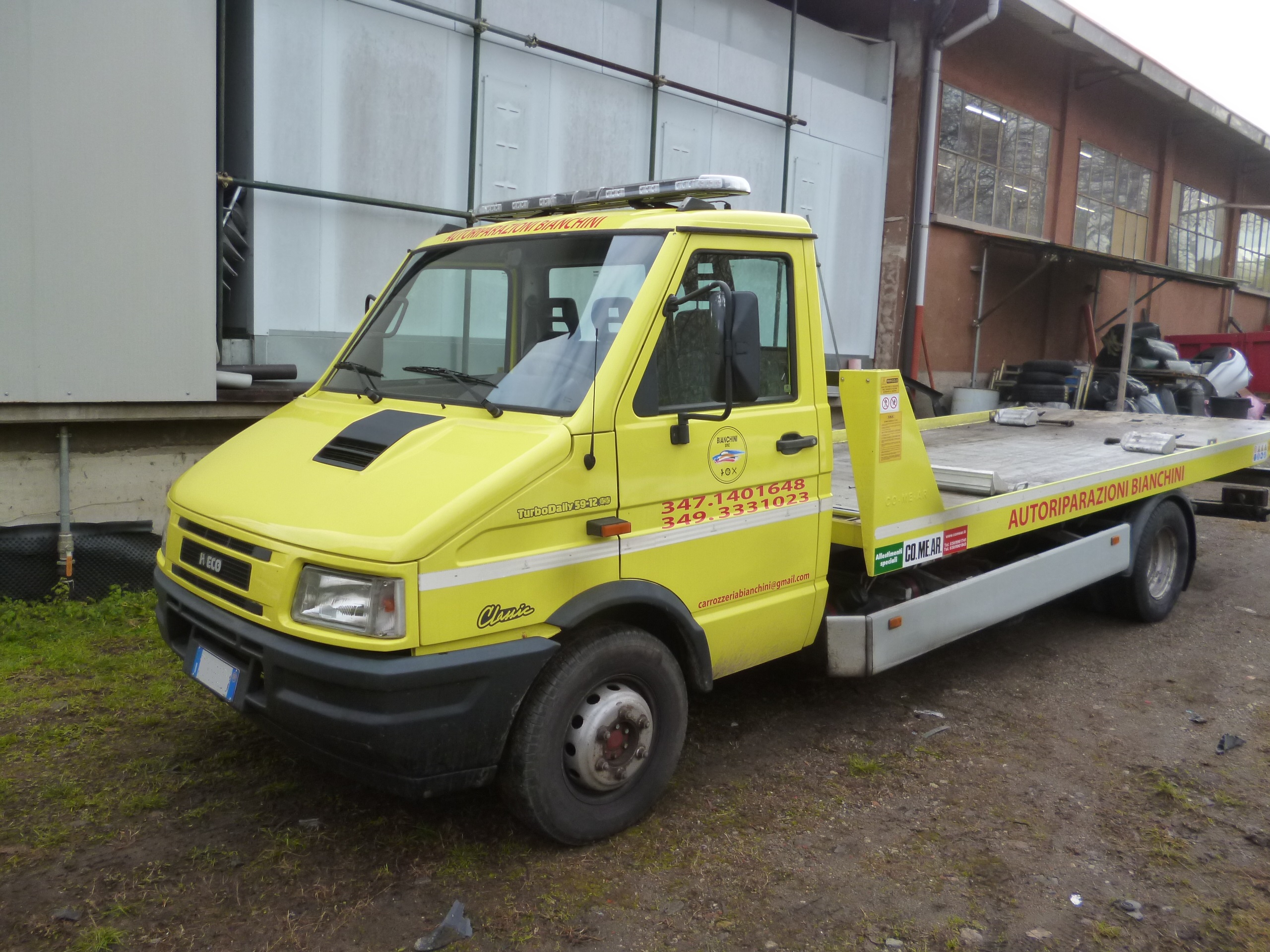 Carro attrezzi per soccorso stradale